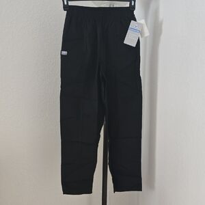 Black Elastic Waist Pants